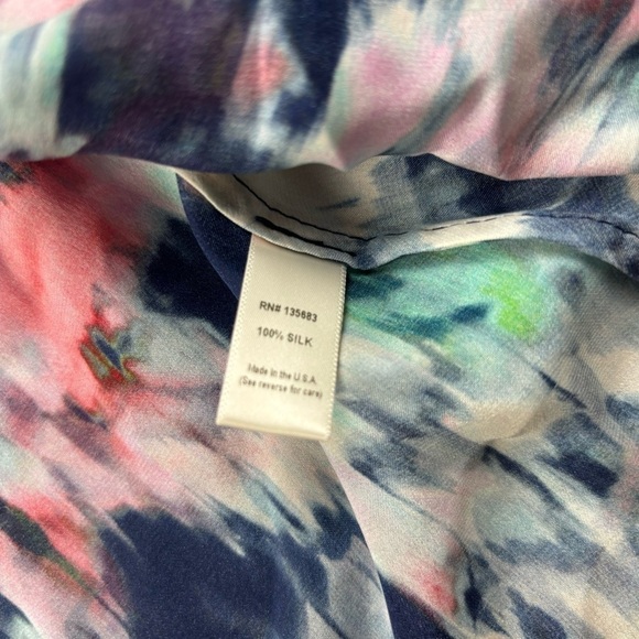 NAKED PRINCESS Women’s 100% Silk Cold shoulder shortie robe size: Medium/Large - Picture 6 of 8